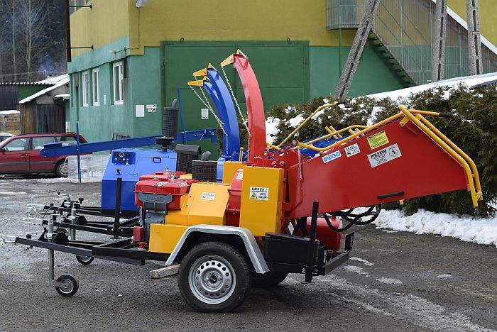 NOWY MOBILNY RĘBAK TARCZOWY DO GAŁĘZI, 30HP DIESEL
