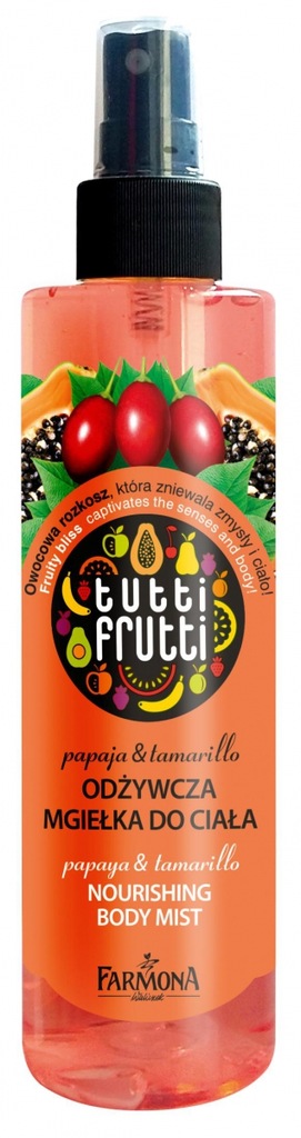 FARMONA Tutti Frutti mgiełka do ciała papaya