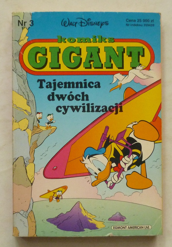 KOMIKS GIGANT TAJEMNICA DWÓCH CYWILIZACJI