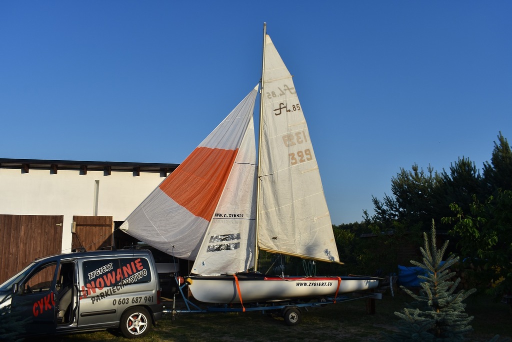 Żaglówka SIMOUN 4.85 485, większa od 470