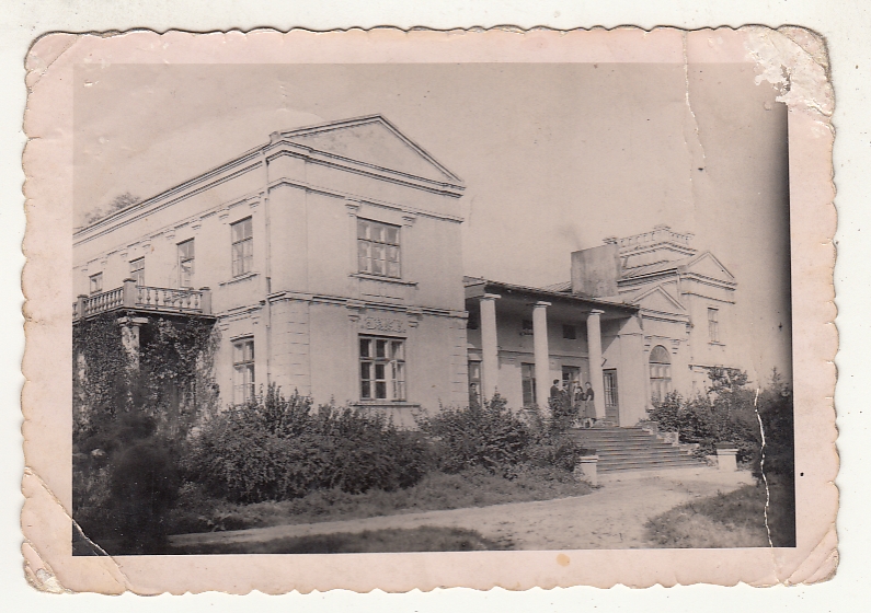 Wola Grzymkowa k Aleksandrów Łódź - Pałac FOTO1952