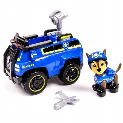 PSI PATROL CHASE POJAZD I SZPIEGULA BDB ORYGINAŁ