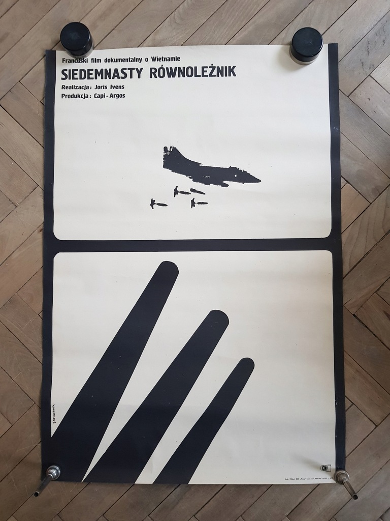 STARY PLAKAT 17 RÓWNOLEŻNIK CWF NEUGEBAUER 1969