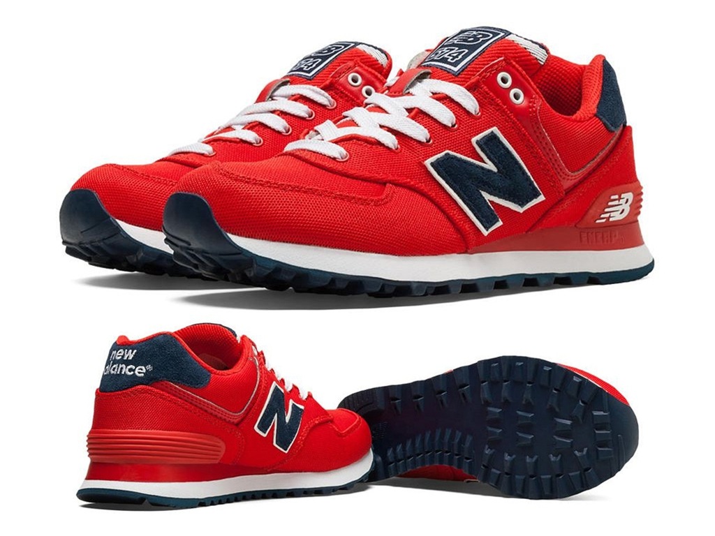 ORYGINALNE DAMSKIE BUTY NEW BALANCE WL574POR 6898985440 oficjalne archiwum Allegro