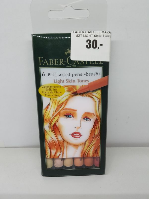 FABER CASTELL MAZAKI 6 SZT LIGHT SKIN TONES