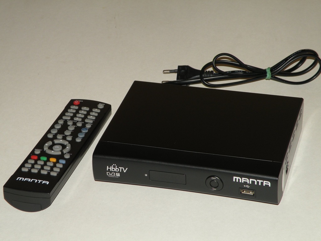 Tuner HD DVB-T MPEG-4 , Manta HBB01