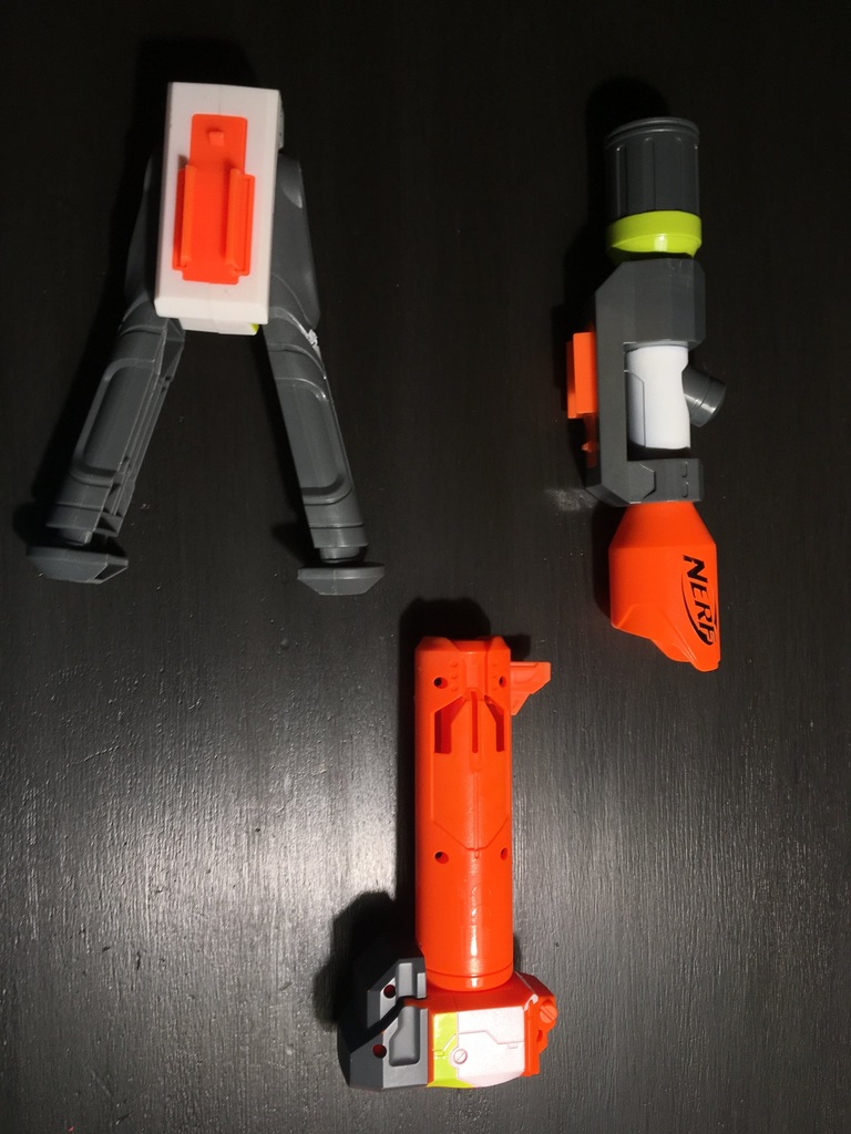 Nerf Modulus dodatki Zestaw snajpera i inne Nerfy