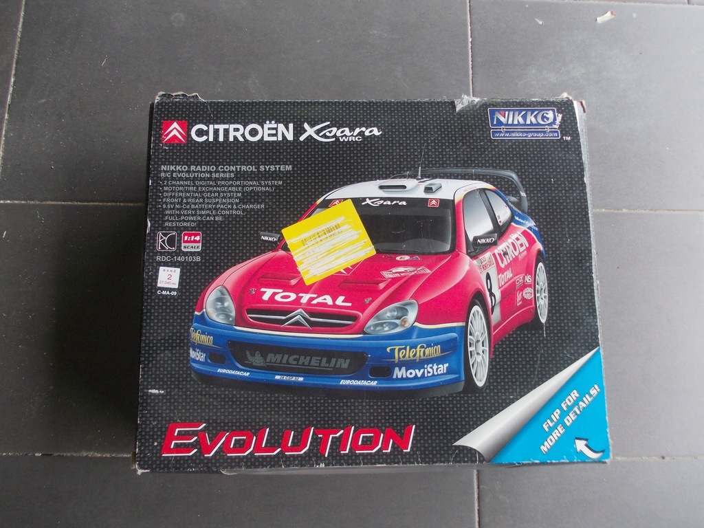 Nikko Evolution Citroen Xsara WRC 1:14 RTR