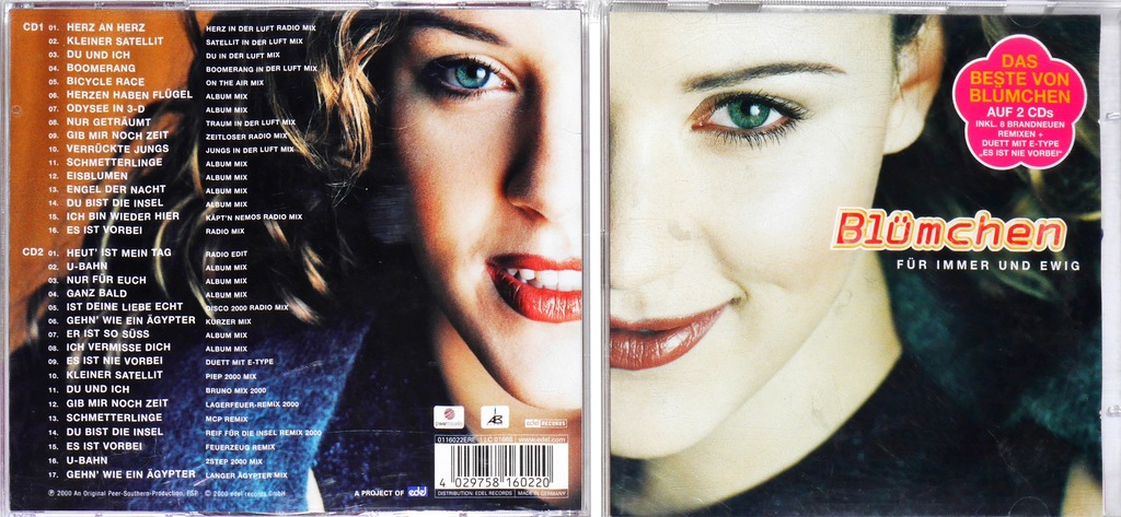 Blumchen - Fur Immer Und Ewig 2000 ALBUM CD
