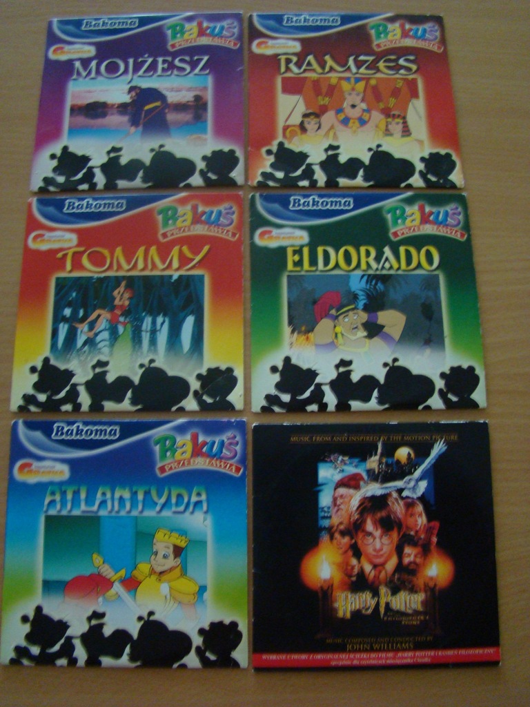 Ramzes, Eldorado, Atlantyda, Mojżesz, Tommy Potter