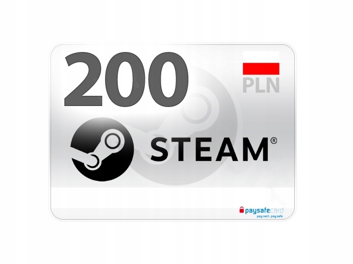 Doładowanie Steam Wallet 200 zł