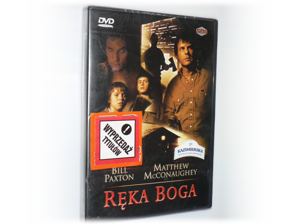 DVD - RĘKA BOGA(2001)- M.McConaughey folia lektor