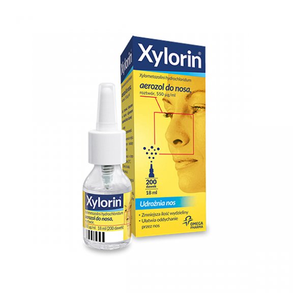 Xylorin aerozol do nosa, 18ml APTEKA