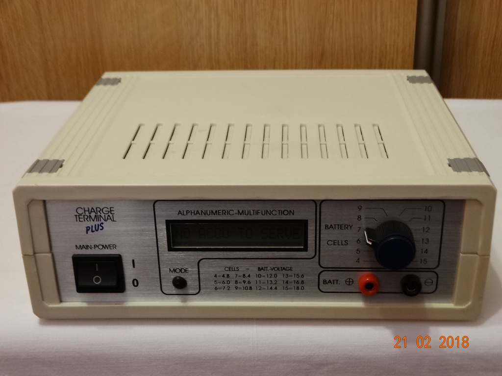 Ładowarka baterii CHARGE TERMINAL PLUS T40/E IP 20