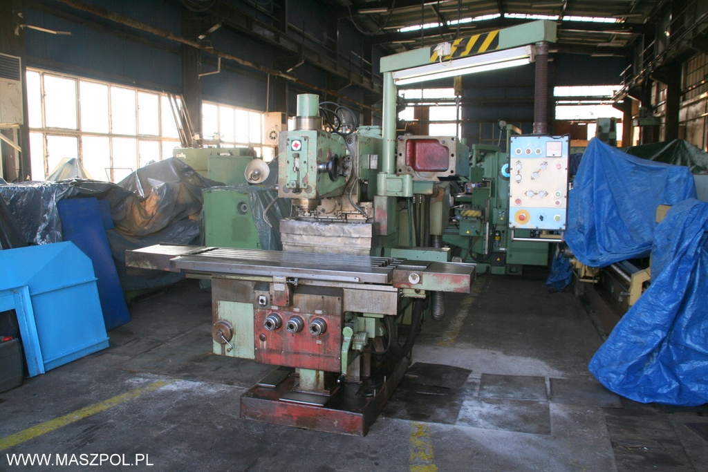 Frezarka uniwersalna FGS 32/40 TOS KURIM - FILM !!
