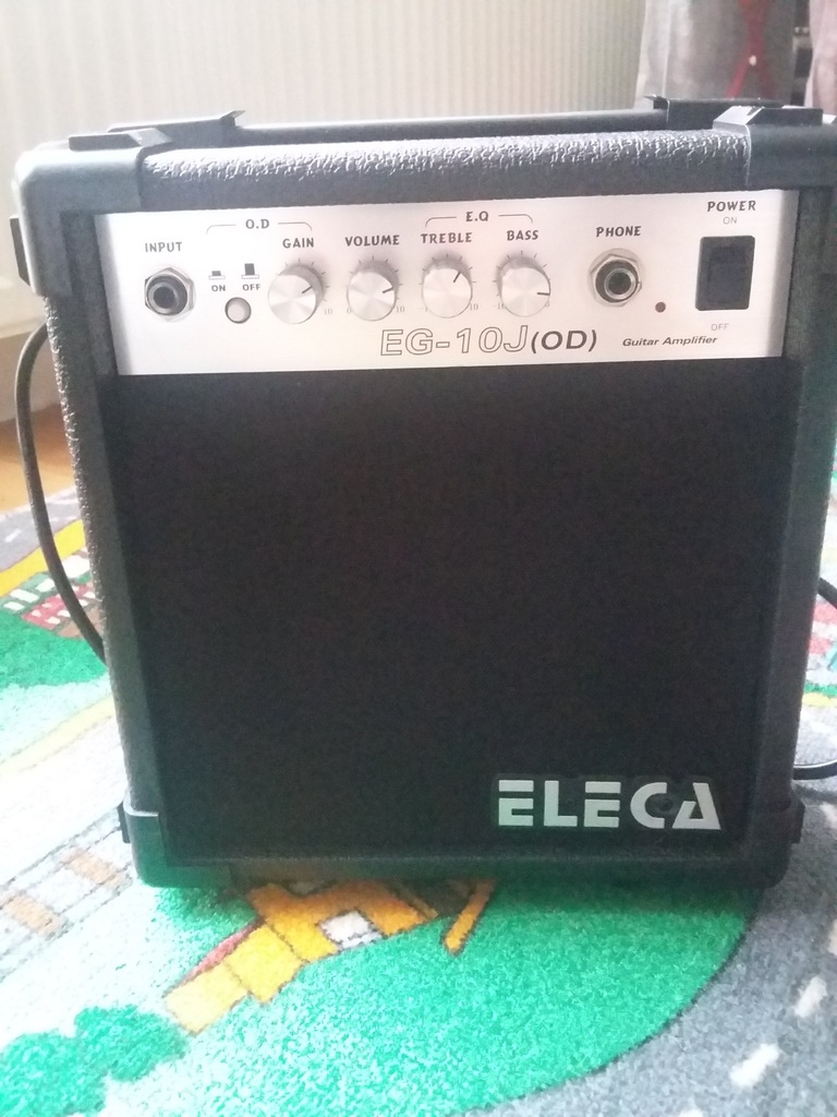 PIECYK GITAROWY WZMACNIACZ ELECA 10/20 WATT OKAZJA