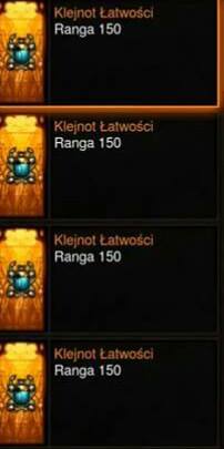 Diablo 3 RoS KLEJNOT ŁATWOŚĆI 45 sztuk + Gratis