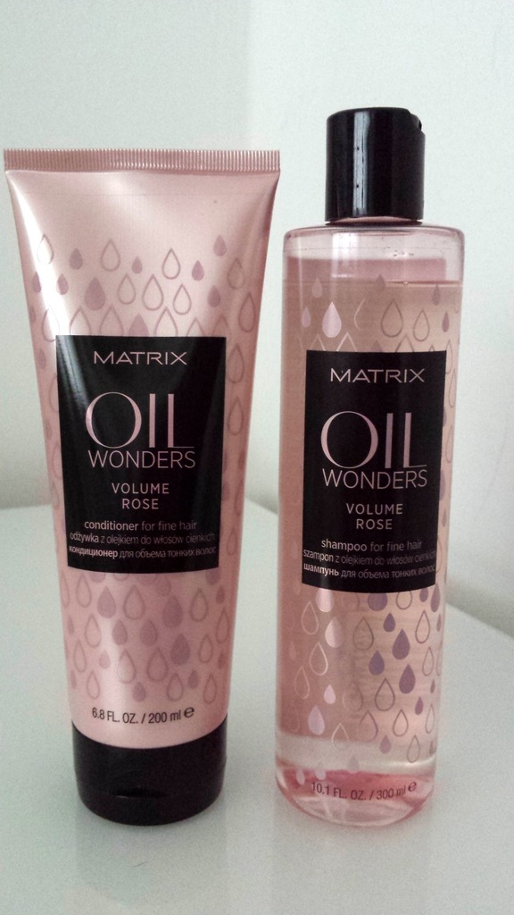Matrix Oil Wonders Volume Rose Szampon + Odżywka