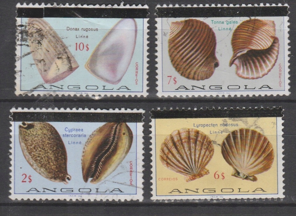 Kol. Portugalii ANGOLA Wartosciowe FAUNA MUSZLE