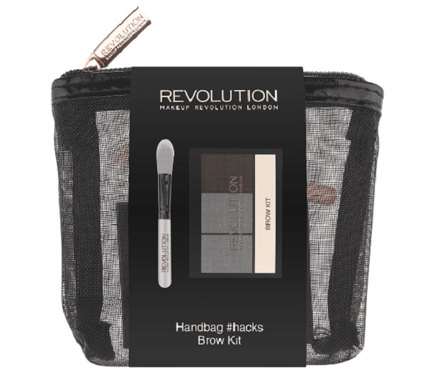 Makeup Revolution Kit puder brwi + cień do brwi
