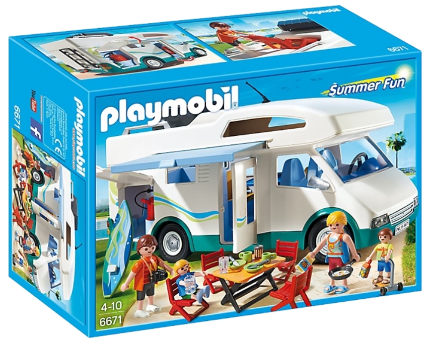 PLAYMOBIL KAMPER AUTO KEMPINGOWE 6671
