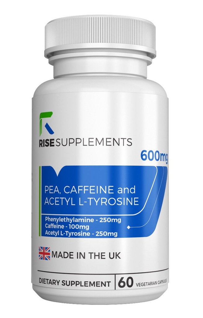 PEA + Caffeine + Acetyl L-Tyrosine - 60 kapsułek