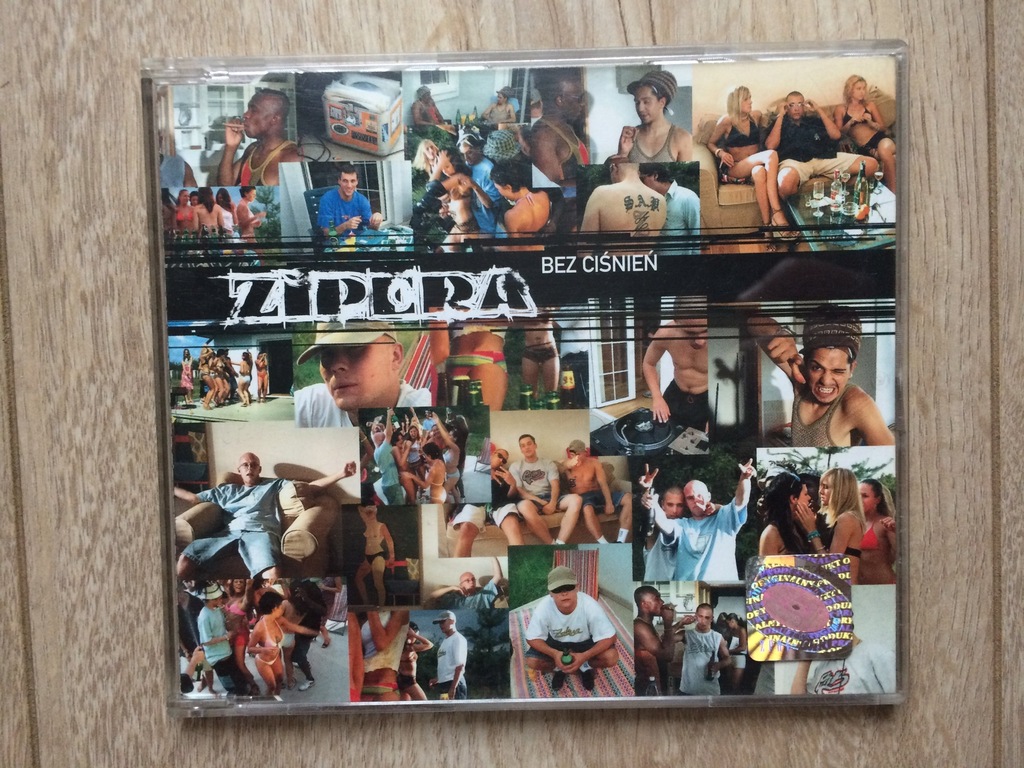 Płyta CD ZIPERA - BEZ CIŚNIEŃ Singiel fu pono