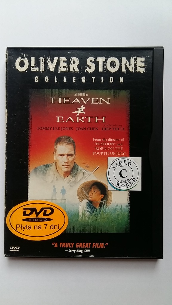POMIĘDZY NIEBEM A ZIEMIĄ HEAVEN EARTH DVD PL