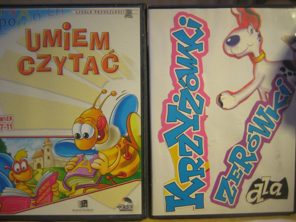 UMIEM CZYTAĆ - KRZYŻÓWKI - 2 GRY PC