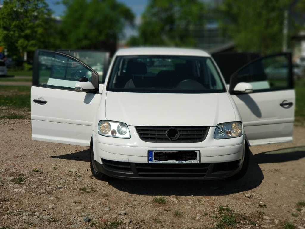 VW TOURAN 1.9 TDI 105KM 2005r. KLIMA OKAZJA! FV23%