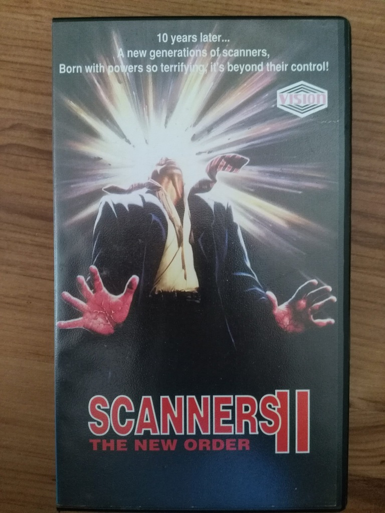 SCANNERS 2 - NOWY PORZĄDEK - HORROR - UNIKAT [VHS]