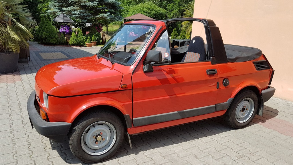 UWAGA NÓWECZKA Fiat 126 p Bosmal stan nowy kabrio