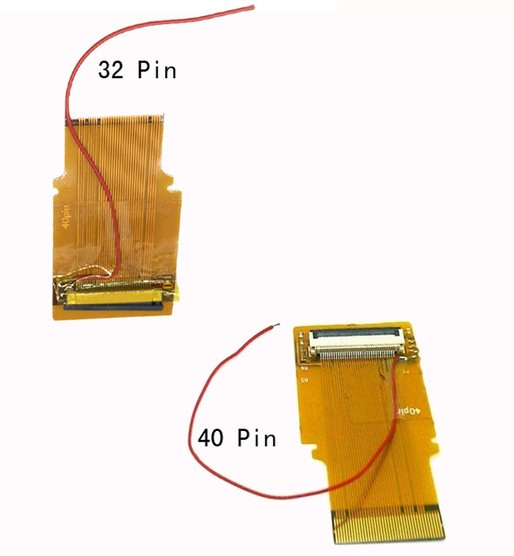 2 x Ribbon Cable do montażu wyświetlacza AGS-101