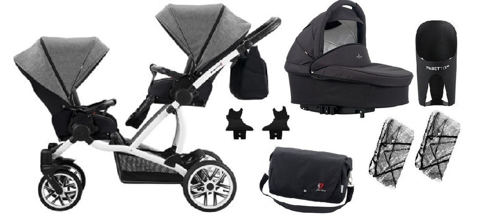 BEBETTO SPORT 2 spacerówki + 1 gondola ROK PO ROKU - 6088035813 ...