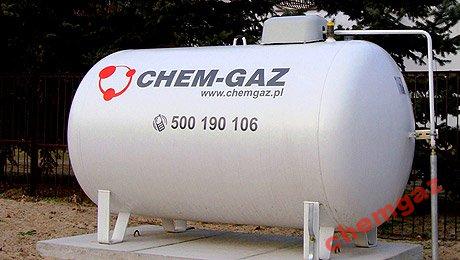 ZBIORNIK NA GAZ 2700 l, BUTLA NAZIEMNA PROPAN LPG