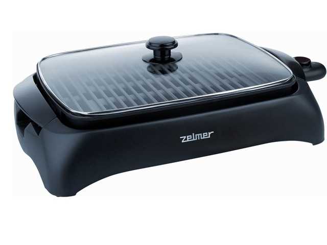 HIT GRILL ELEKTRYCZNY ZELMER 40Z011 ZAMYKANY 1500W