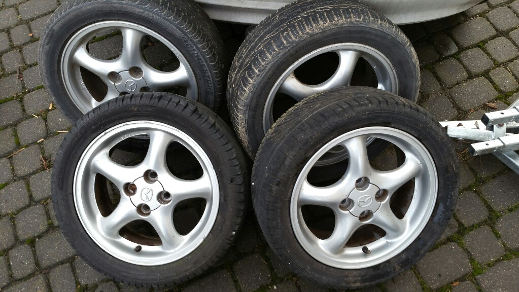 Alufelgi Mazda mx5 NB 4x100 r15