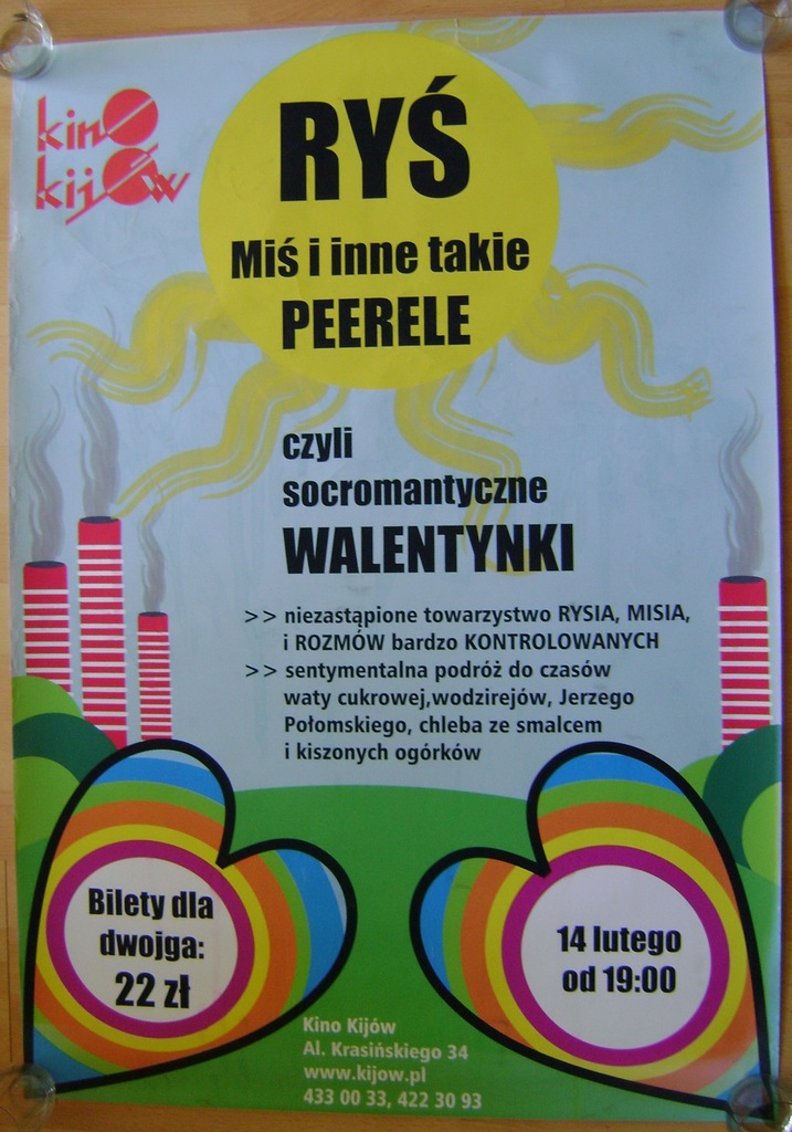 TYM STANISŁAW -PLAKAT AFISZ WYSTĘPU KABARETU