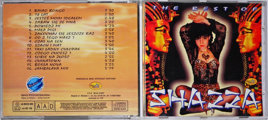 Shazza - The Best Of 1995 ALBUM CD