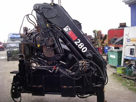 HDS HIAB 280-6 ŻURAW nie FASSI EFFER PALFINGER