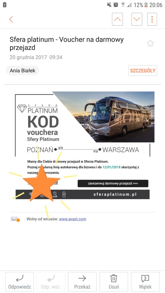 Poznań Warszawa lub Warszawa Poznań.Sfera Platinum