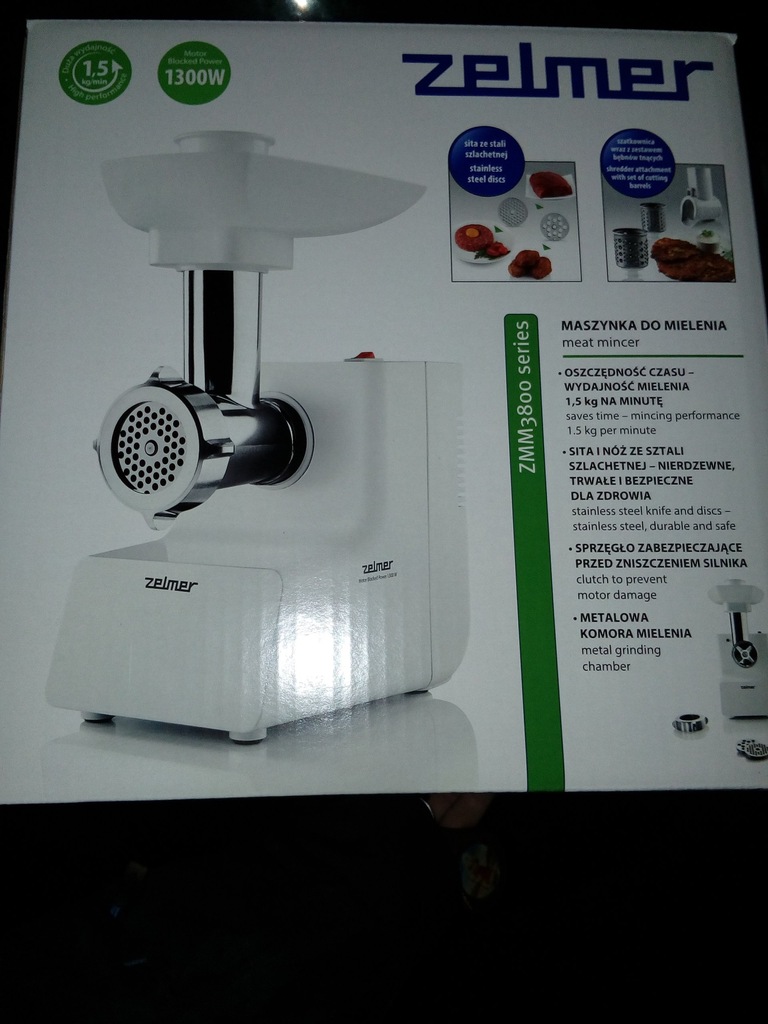 Maszynka do mięsa Zelmer zmm 3800
