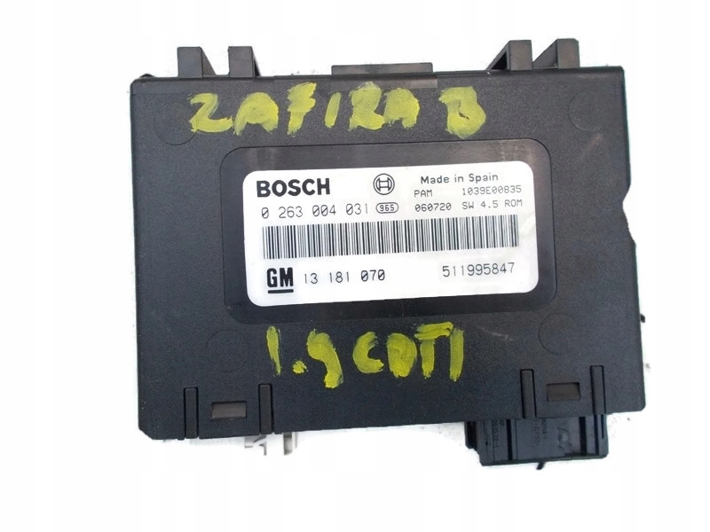 OPEL ZAFIRA B MODUŁ PDC 13181070 0263004031