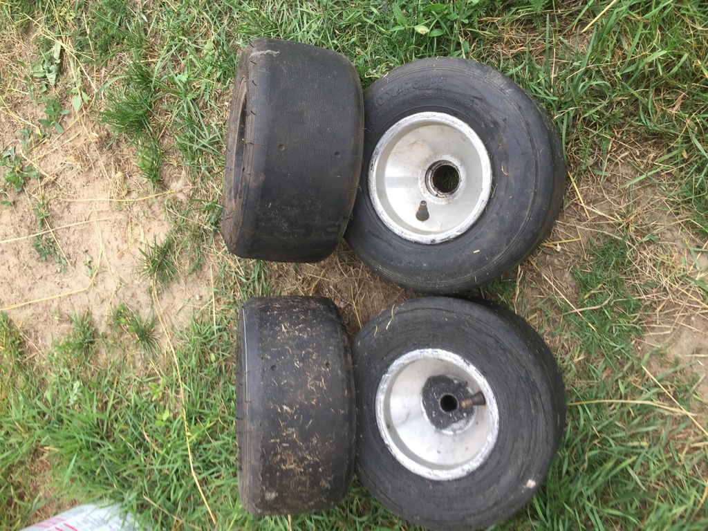 Felgi koła przód przednie opony gokart karting