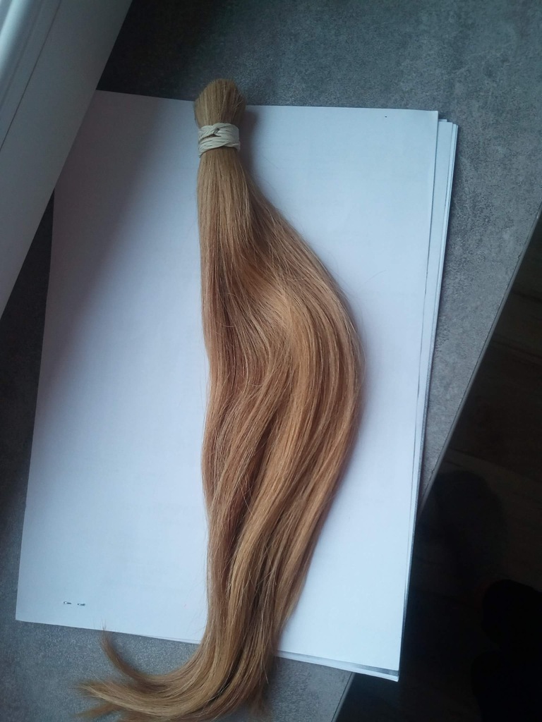 Sprzedam włosy blond 40 cm!