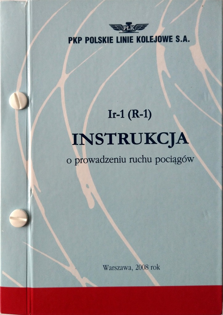 INSTRUKCJA O PROWADZENIU RUCHU POCIĄGÓW PKP IR-1