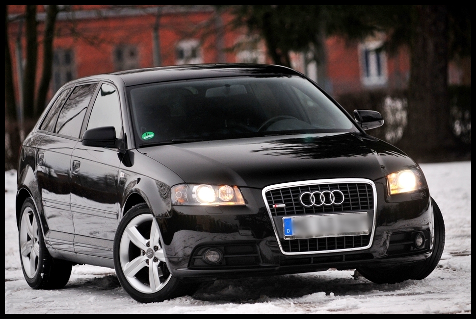 AUDI A3 8P 1.8T 163KM 2x S-LINE SKÓRY BI-XENON DE!