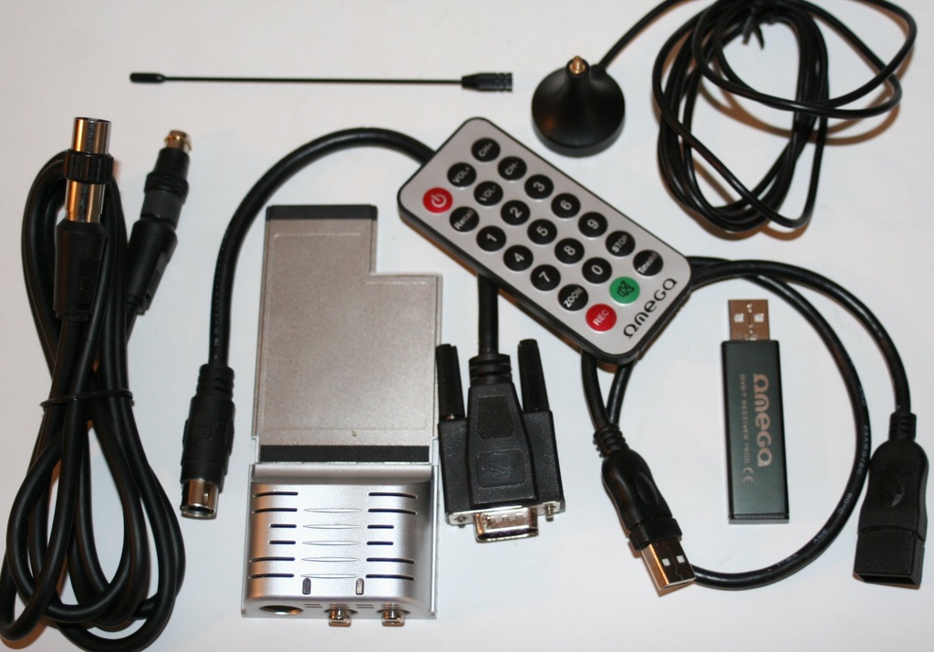 TUNERy TV DVBT / USB OMEGA T900 & MEDION LR512