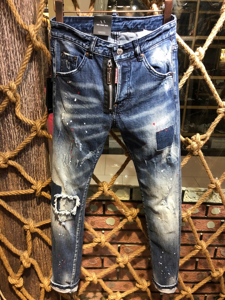 DSQUARED Spodnie jeansowe męskie ZAMÓW 4