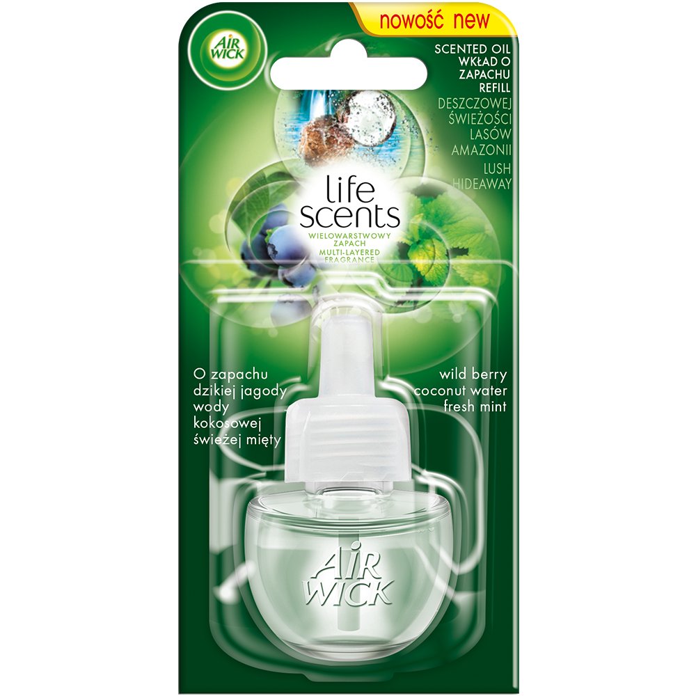 AIR WICK ELECTRIC Deszcz. Lasy Amazonii ZAPAS 19ml